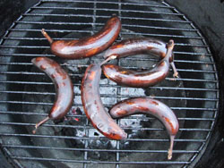 bananas turn black on the grill