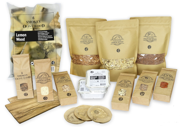 Down the Cove 500g Mesquite Wood Chips/Wood Dust for Hot Smokers/Smoking Ovens/BBQ