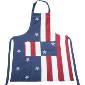 Stars and Stripes grill apron