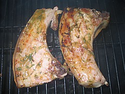 BBQ Pork Chops On The Grill