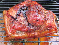 BBQ Smoked Pork Loin On My Homemade Hot Smoker Design