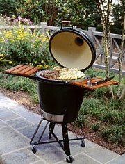 Does a kamado eliminate the charcoal or gas debate?