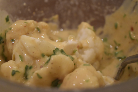 Cauliflower Florets in Batter