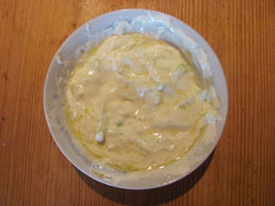 Tzaziki barbecue dip