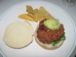 Mexican Grilled Turkey Burger