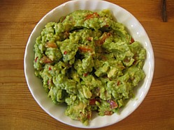 Guacamole BBQ dip