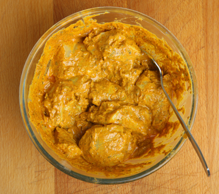 Indian yoghurt marinade for chicken