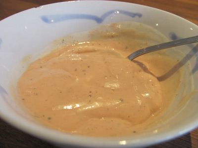Homemade Marie Rose sauce is this easy