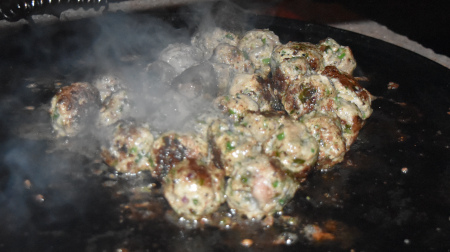 Plancha Grilled Mini Lamb Koftas