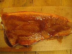 Plank Cooked Fish