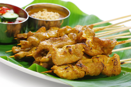 Pork Satay Kebabs