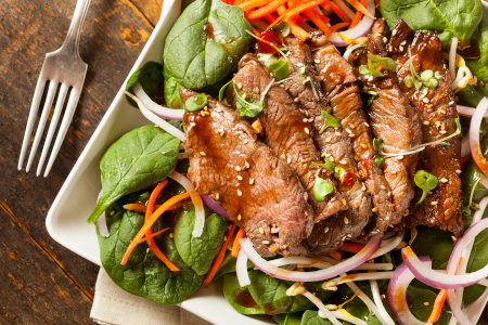 Thai Roast Beef Barbecue Salad