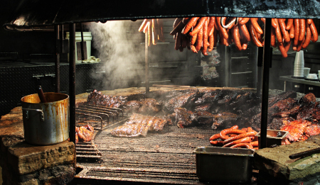 Hot smoking sausage Hot smoking sausage