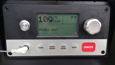 Traeger Timberline 850 control panel