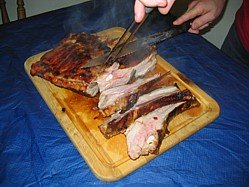 Slicing the ribs