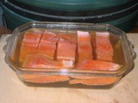 Image Of Slamon Steaks In Brine