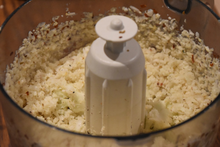 Pulse your food processor to make cauliflower couscous