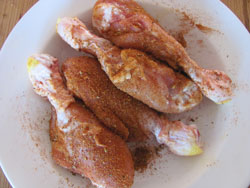 Grilled Chicken Legs Rub