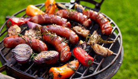 Grilled Polish Sausage and Veggies