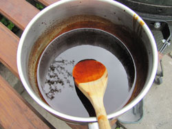 A classic BBQ glaze for ribs