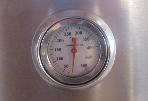 Jensen outdoor bbq grill thermometer