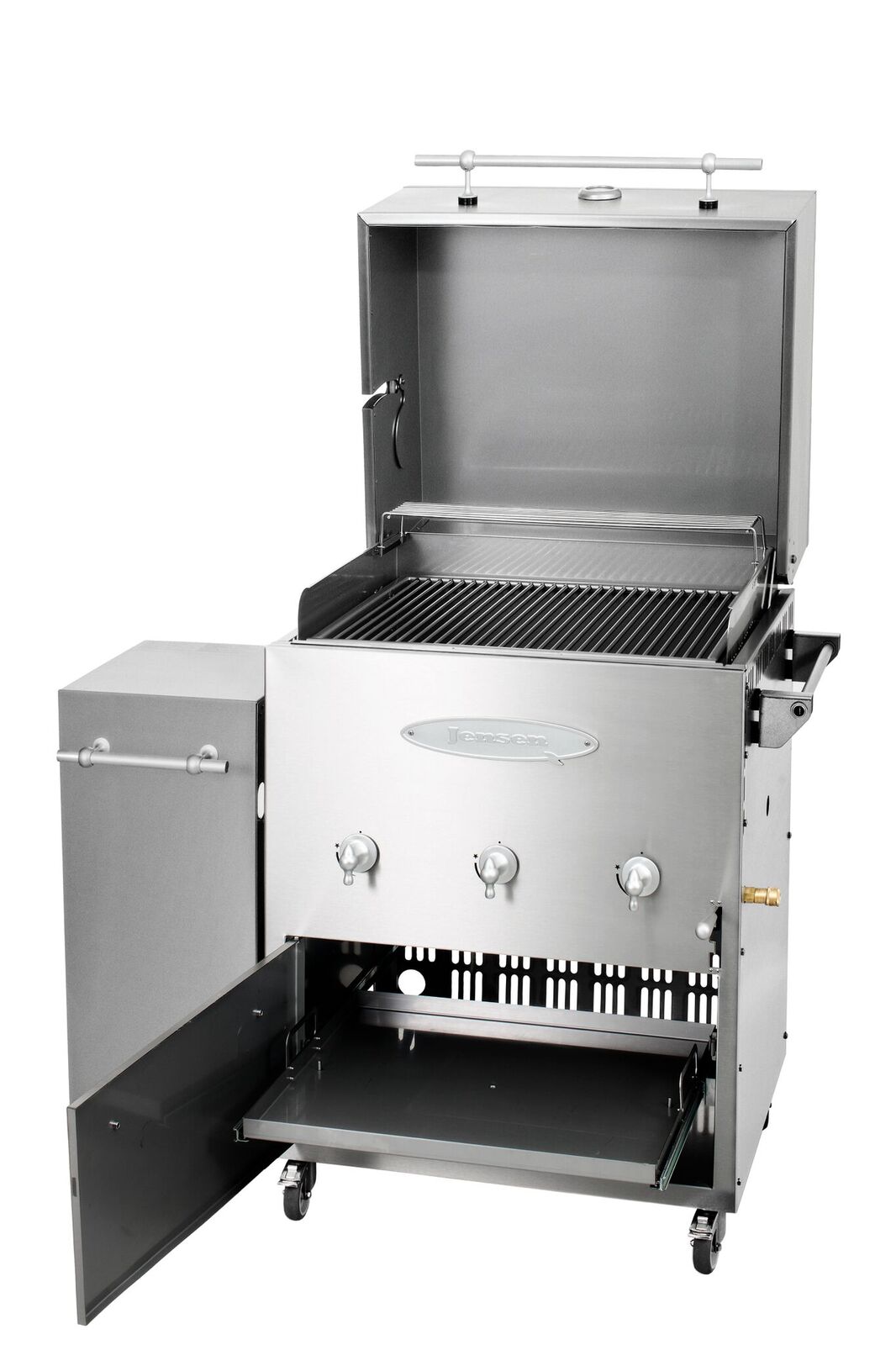 Best dual fuel combination bbq grill 2017 is JensenGrill Estate 3.0