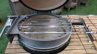 Kamado rotisserie