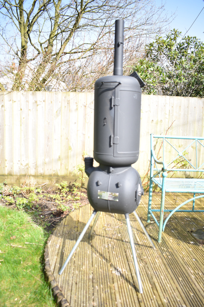 Ozpig Oven Smoker Side View