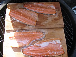 Cedar Plank Trout