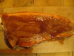 Plank Cooked Fish