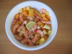 Shrimp Fruit Salad Image