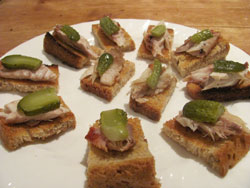 Smoked Mackerel Appetizer Idea