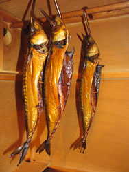 Hot Smoked Mackerel Ready For Eating