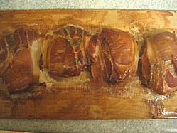 Smoked Pheasant Breast In Bacon