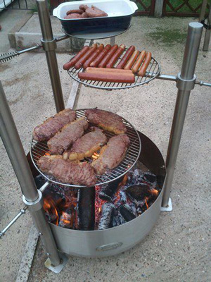 Stainless Steel Campfire Pit