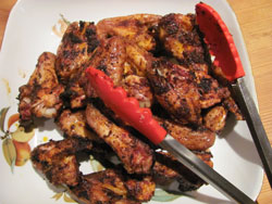 Texas Grilled Chicken Wings
