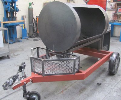 Custom Built Trailer Smokers